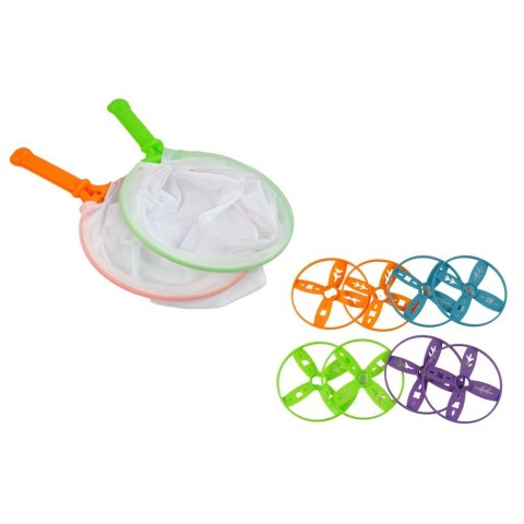 Gra zręcznościowa Złap Frisbee Słoń Katapulta Różowy Lean (14627)