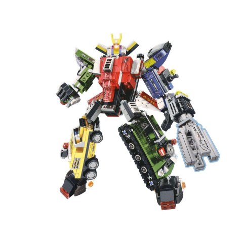 Klocki konstrukcyjne Pojazdy- Robot Ace Mecha 6 Różnych Modeli Robot Transformacja Lean (16560) Klocki konstrukcyjne Pojazdy- Robot Ace Mecha 6 Różnych Modeli Robot Transformacja Lean (16560)