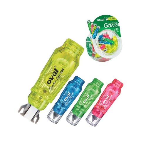 Korektor w taśmie (myszka) 5x6 [mm*m] Oval (QFN-506/JB7)