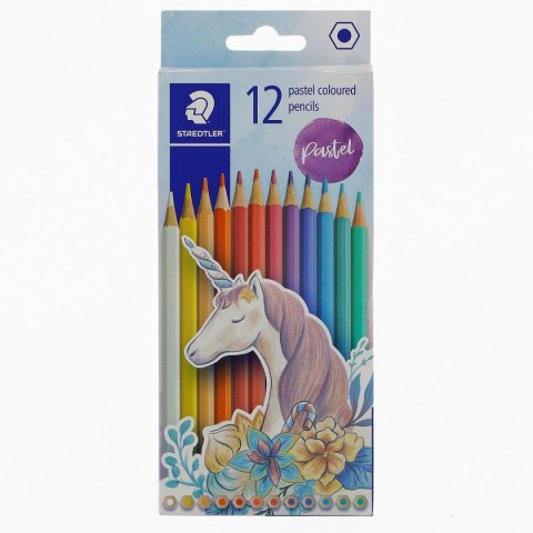 Kredki ołówkowe pastel 12 kol. Staedtler (S 175 C12 Y)