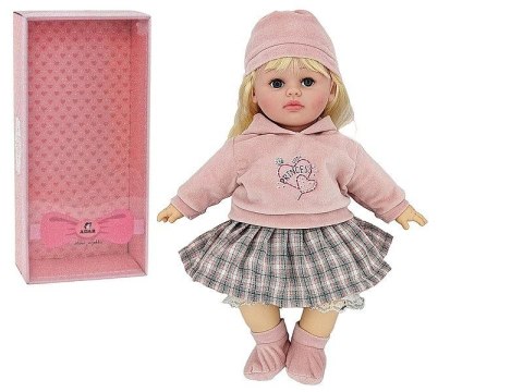 Lalka dziewczynka,szyte włosy, śpiewa i mówi po polsku, BOX [mm:] 400 Adar (603455)