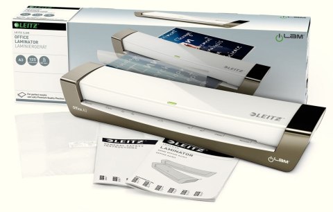 Laminator iLAM Office A3 srebrny Leitz (72530084) Laminator iLAM Office A3 srebrny Leitz (72530084)