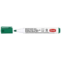 Marker suchościeralny zielony 1,0-5,0mm okrągła końcówka Toma