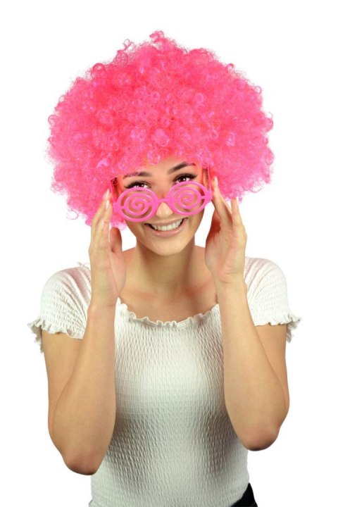 Peruka afro XXL różowa Arpex (LA1381ROZ-2266) Peruka afro XXL różowa Arpex (LA1381ROZ-2266)