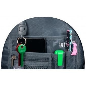 Plecak BLACK GLITTER 5903235665349 4-KOMORY St.Right (BP-06)