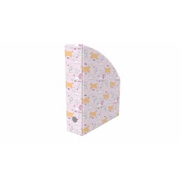 Pojemnik na dokumenty pionowy PUPPIES A4 mix nadruk karton pokryty folią Biurfol (NSE-01-36)