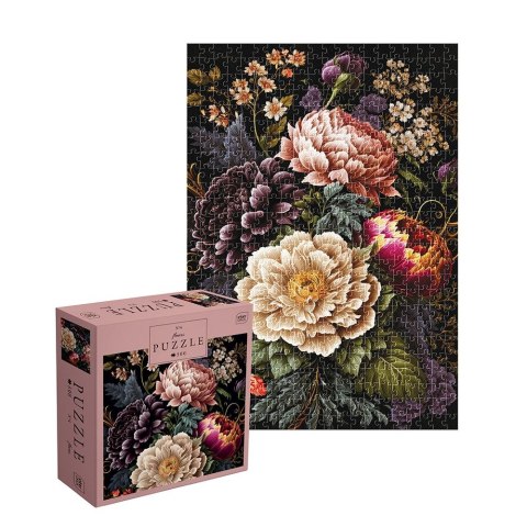 Puzzle FLOWERS 4 PUZZLE 500 500 el. Interdruk (5902277370075)