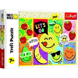 Puzzle Wesoły Smiley 200 el. Trefl (13297)