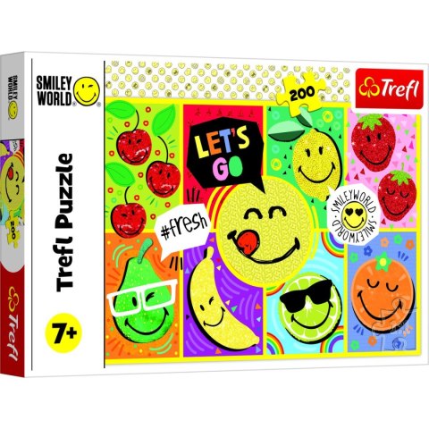 Puzzle Wesoły Smiley 200 el. Trefl (13297)