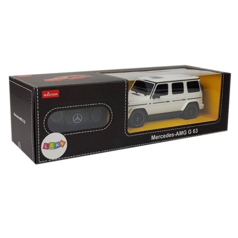 Samochód Mercedes AMG G63 Zdalnie Sterowany R/C 1:24 Biały 2.4 G Lean (7534)