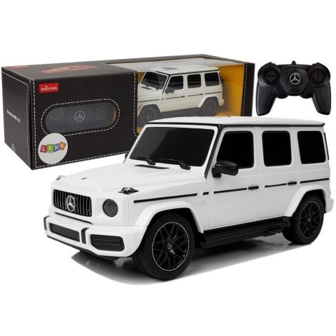 Samochód Mercedes AMG G63 Zdalnie Sterowany R/C 1:24 Biały 2.4 G Lean (7534)
