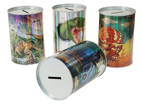 Skarbonka 15cm dinozaury metal Adar (610897)