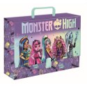 Teczka kartonowa na zatrzask XL Monster High A4 mix Unipap Teczka kartonowa na zatrzask XL Monster High A4 mix Unipap