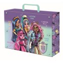 Teczka kartonowa na zatrzask XL Monster High A4 mix Unipap Teczka kartonowa na zatrzask XL Monster High A4 mix Unipap