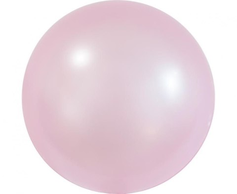 Balon gumowy Aqua - kryształowy różowy 18cal Godan (KR-18RO)