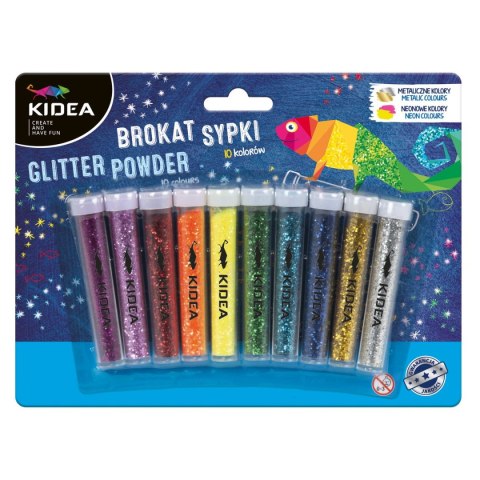 Brokat kolor: mix 10 kolor. Kidea (BS10KA) Brokat kolor: mix 10 kolor. Kidea (BS10KA)