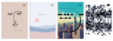 Brulion A4 96k. 70g linia Interdruk (BRA4SZFL)