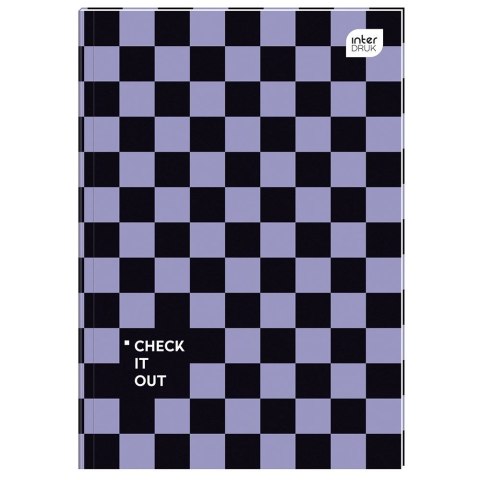 Brulion A5 96k. 70g krata Interdruk (BRA596#HYB)