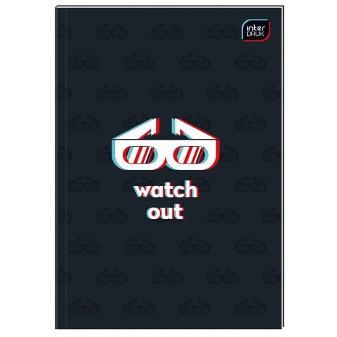 Brulion A5 96k. 70g krata Interdruk (BRA596#HYB)