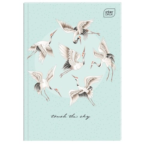 Brulion A5 96k. 70g krata Interdruk (BRA596#HYB)