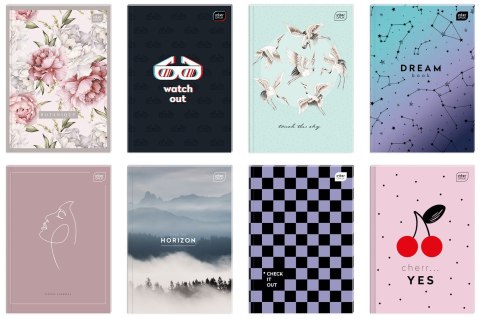 Brulion A5 96k. 70g krata Interdruk (BRA596#HYB)