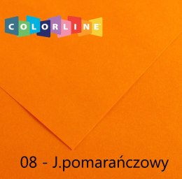 Brystol Colorline 08 pomarańczowy 150g 10k [mm:] 500x650 Canson (200041384)