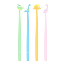 Długopis DINOZAUR żelowy wkład niebieski 0,5mm Strigo (SSC2239)