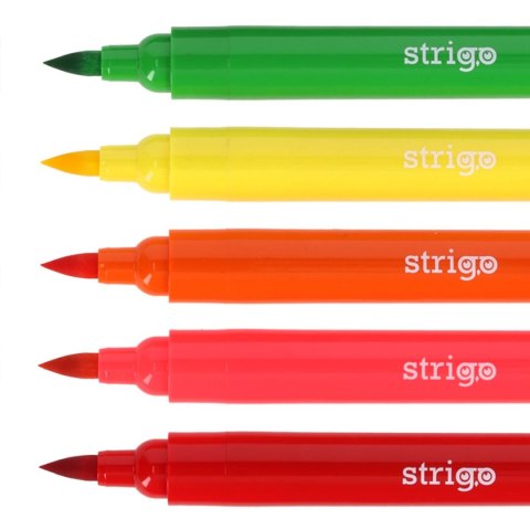 Flamaster Brush Jumbo 590565881090 12 kol. Strigo (SSC348)