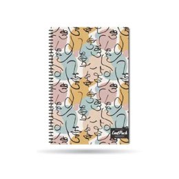 Kołozeszyt (kołonotatnik) CoolPack Art Deco A4 200k. krata Patio (04446CP)