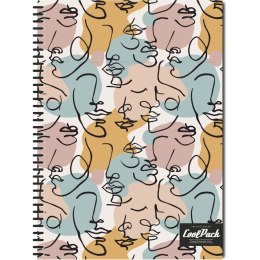 Kołozeszyt (kołonotatnik) CoolPack Art Deco A4 200k. krata Patio (04446CP)