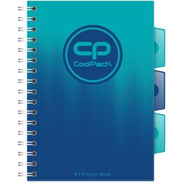 Kołozeszyt (kołonotatnik) CoolPack OCEAN A5 200k. krata Patio (02992CP)