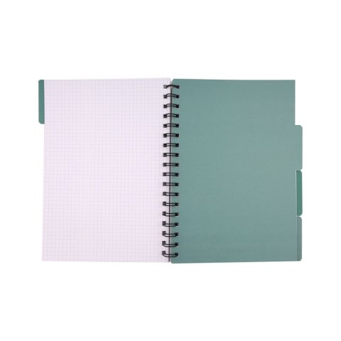 Kołozeszyt (kołonotatnik) monokolor B5 96k. krata Beniamin (5337) Kołozeszyt (kołonotatnik) monokolor B5 96k. krata Beniamin (5337)