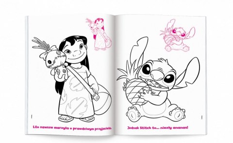 Książka dla dzieci Stitch Kolorowanka z Naklejkami Ameet Książka dla dzieci Stitch Kolorowanka z Naklejkami Ameet