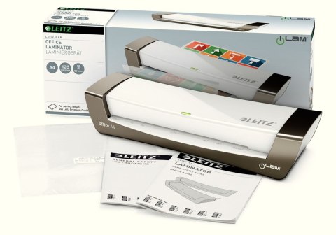 Laminator iLAM Home Office A4 srebrny Leitz (72510084) Laminator iLAM Home Office A4 srebrny Leitz (72510084)