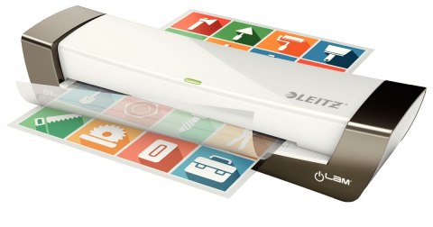 Laminator iLAM Home Office A4 srebrny Leitz (72510084) Laminator iLAM Home Office A4 srebrny Leitz (72510084)