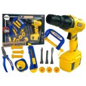 Narzędzia Zestaw Dla Majsterkowicza Wiertarka Na Baterie Lean (12143)