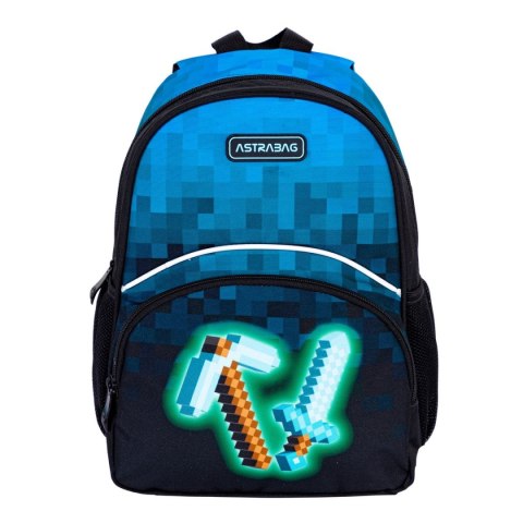 Plecak Astrabag dziecięcy Blue Pixel Astra (502024094)