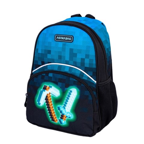 Plecak Astrabag dziecięcy Blue Pixel Astra (502024094)