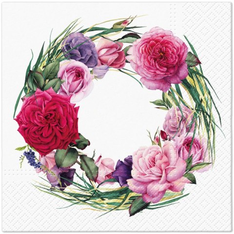 Serwetki Lunch Gorgeous Wreath mix nadruk papier Paw (SDL148000) Serwetki Lunch Gorgeous Wreath mix nadruk papier Paw (SDL148000)