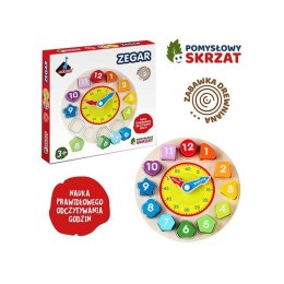 Zegarek dla dzieci Pomysłowy skrzat zegar drewniany Askato (117140)