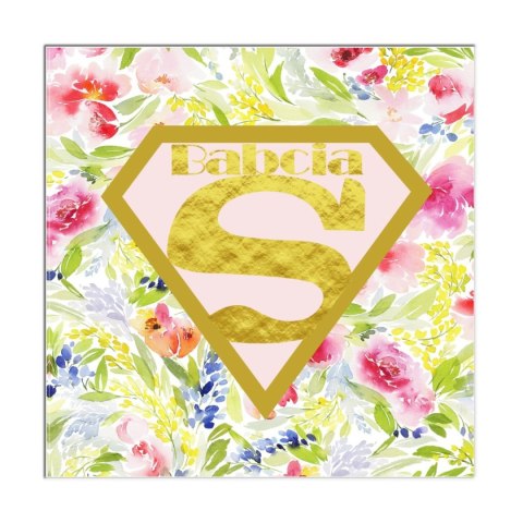 Kartka składana KW BID SUPER BABCIA kw Henry (5907465666725)