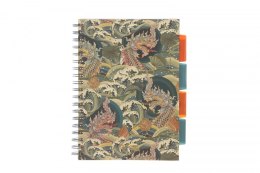 Kołozeszyt (kołonotatnik) PADS JAPONIA B5 100k. 80g krata Strigo (PADS065)