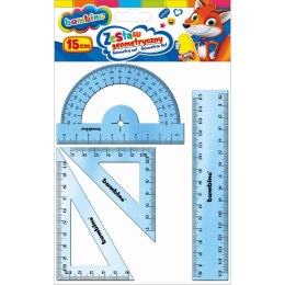 Komplet geometryczny 4 elemety, 15cm 4 el. Bambino