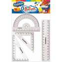 Komplet geometryczny 4 elemety, 15cm 4 el. Bambino Komplet geometryczny 4 elemety, 15cm 4 el. Bambino