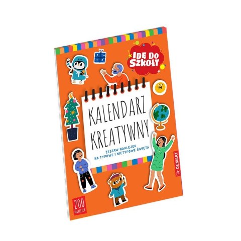 Książeczka edukacyjna Idę do szkoły. Kalendarz kreatywny Demart Książeczka edukacyjna Idę do szkoły. Kalendarz kreatywny Demart