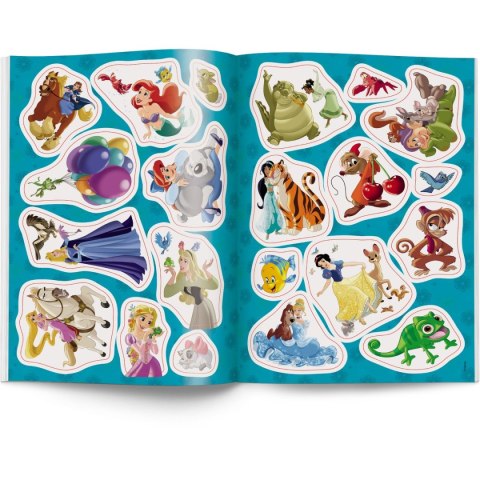 Książka dla dzieci Disney Księżniczka Kolorowanka z naklejkami Ameet