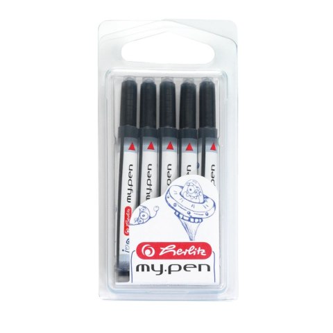 Naboje długie My Pen 10983443 niebieski Herlitz (300002944) Naboje długie My Pen 10983443 niebieski Herlitz (300002944)