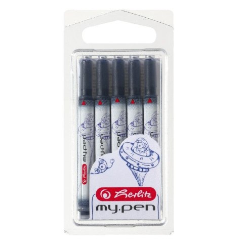 Naboje długie My Pen 10983443 niebieski Herlitz (300002944) Naboje długie My Pen 10983443 niebieski Herlitz (300002944)