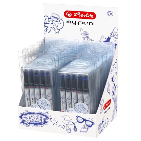 Naboje długie My Pen 10983443 niebieski Herlitz (300002944) Naboje długie My Pen 10983443 niebieski Herlitz (300002944)