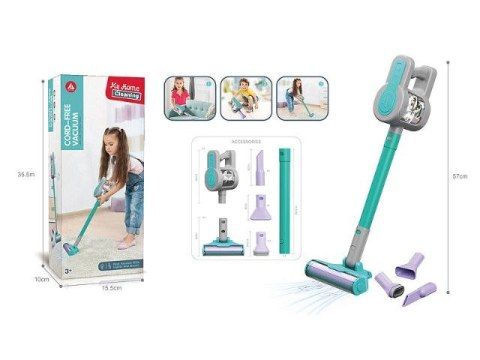 Odkurzacz zabawkowy pionowy na baterie Bigtoys (BK8337) Odkurzacz zabawkowy pionowy na baterie Bigtoys (BK8337)